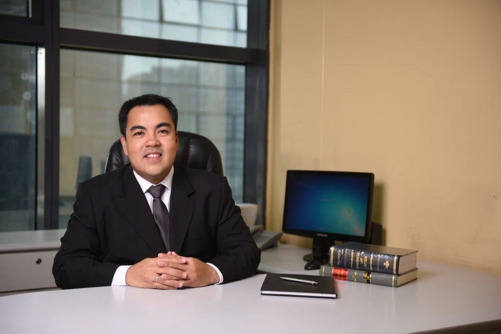 CCPLaw partner at his desk